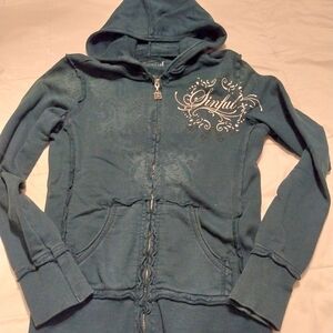 Sinful zipper hoodie